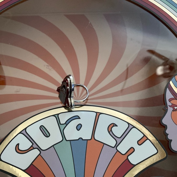 Shark COACH Collab Statement Ring Silver Costume Jewelry Jaws Kawaii Cute Bite - Picture 4 of 4